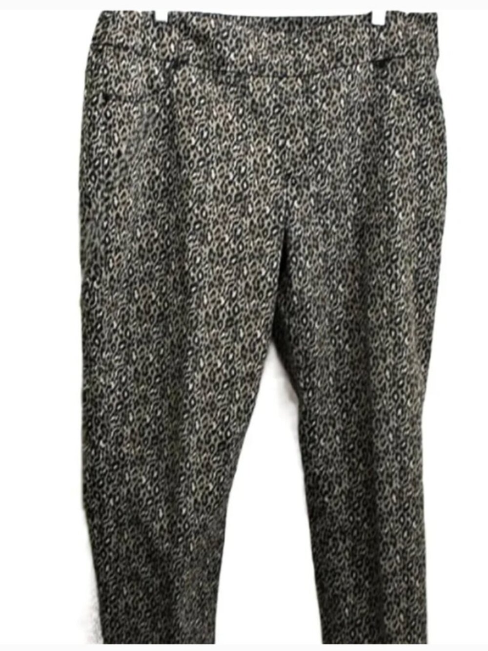 Chico's Nicky Jeggings Animal Print Ankle Pull Up Jeans size 1.5